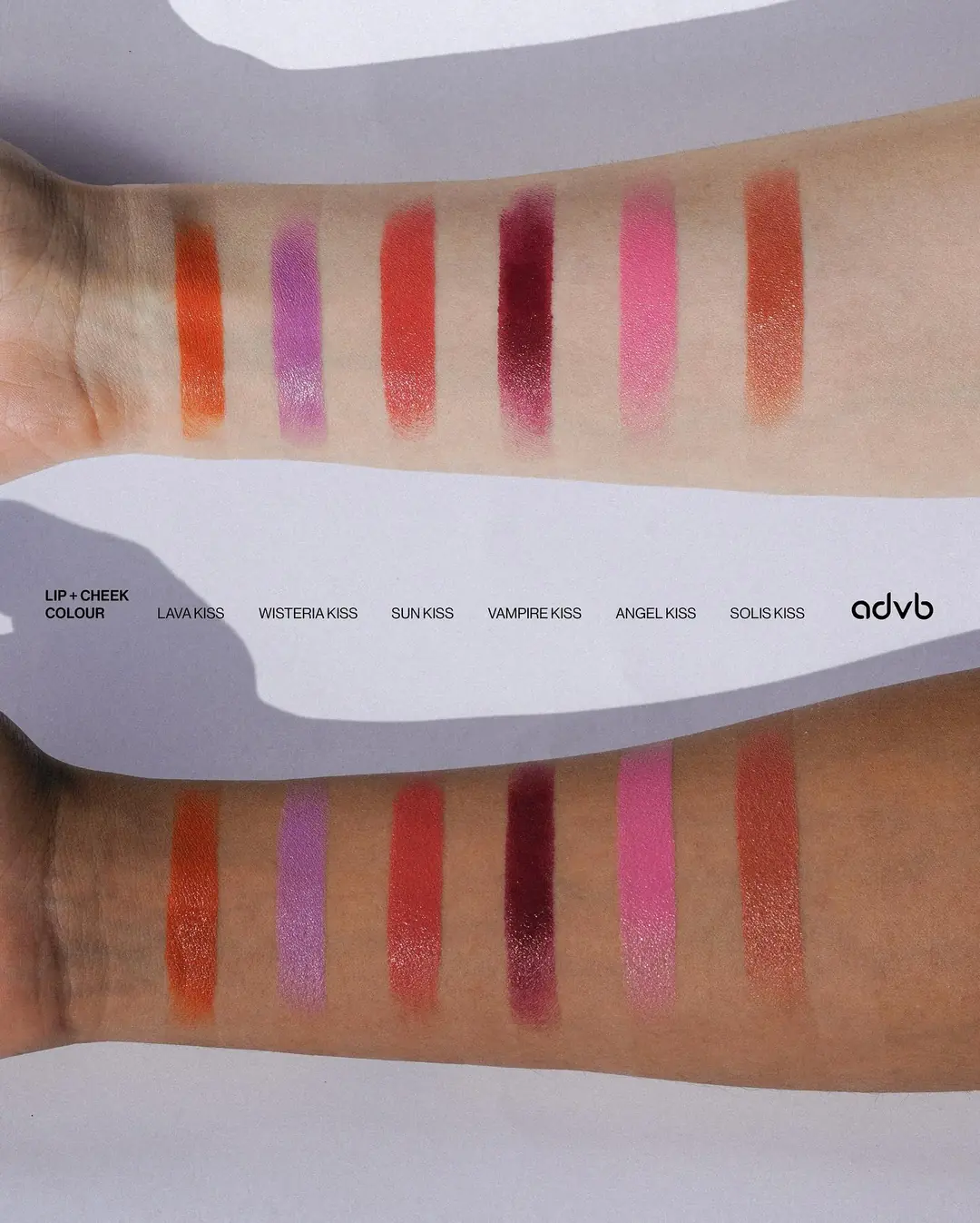 6 shades. 2 skin tones. One creamy formula that does it all. Check it on www.advbcosmetics.com